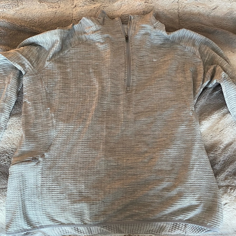 nike drifit thermal running quarter zip